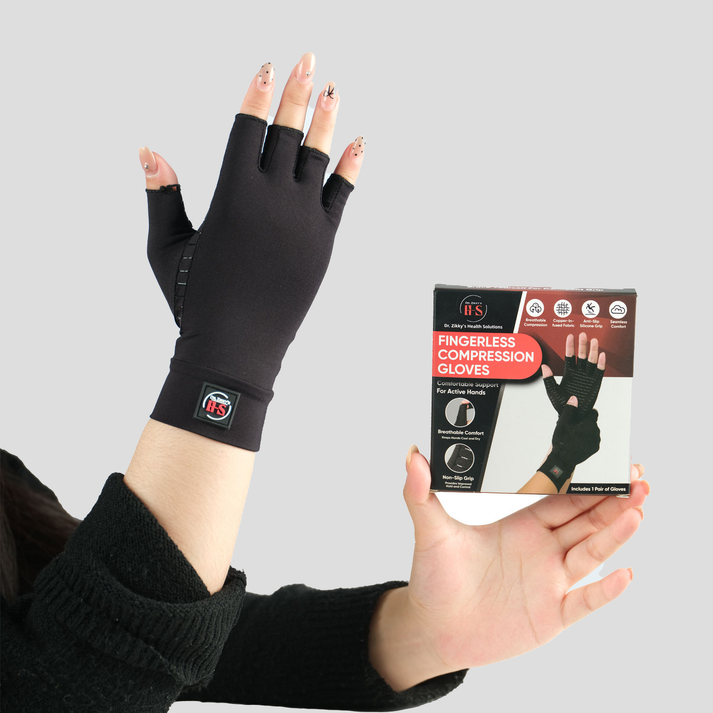 Hand Glove Compression